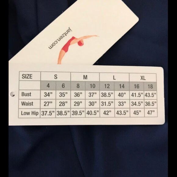 NTW $105 UPF 50 JANTZEN Zip Front Long Sleeve One-piece Swimsuit 8 - Picture 7 of 12